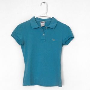 Lacoste Classic Blue Polo Shirt – Women’s Size 2